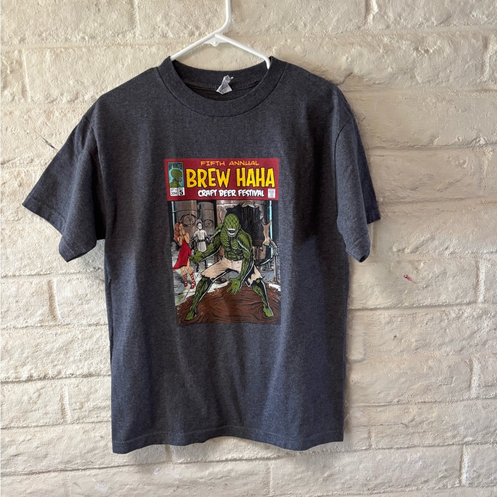Brew Haha 5th Annual Tee 2014 Mass. - Medium